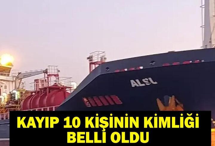 SİLİVRİ GEMİ KAZASI KAYIPLARIN KİMLİKLERİ BELLİ OLDU: Tuğberk İmamoğlu ve ALSU Gemileri KAyıp Mürettabatlar Kimler? Ölü Yaralı Var Mı?