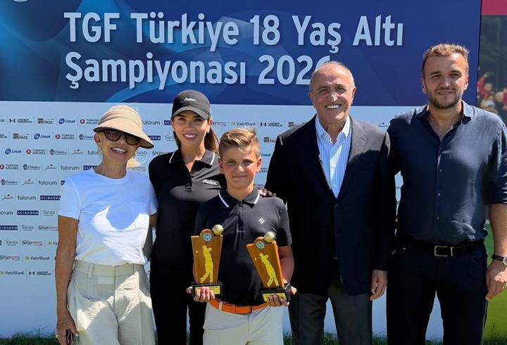 Türkiye 18 Yaş Altı Golf Şampiyonası’nda Kaan Albayrak'tan iki birincilik!