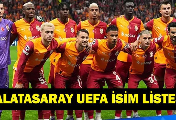 GALATASARAY ŞAMPİYONLAR LİGİ KADROSU: GS UEFA Listesi Belli Oldu Mu? Galatasaray Şampiyonlar Ligi Kadrosunda Kimler Var?