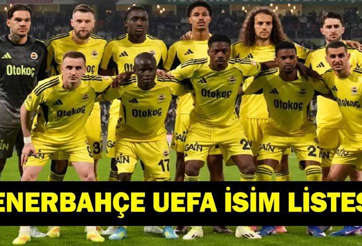 FENERBAHÇE ŞAMPİYONLAR LİGİ KADROSU: FB UEFA Listesi Belli Oldu Mu? Fenerbahçe Şampiyonlar Ligi Kadrosunda Kimler Var? 18 Yıl Sonra Devler Ligi'nde!