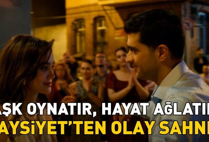 Doğukan Güngör ve Merih Öztürk'lü Haysiyet'in ilk bölümden sahne yayınlandı! ''Aşk oynatır, hayat ağlatır...''