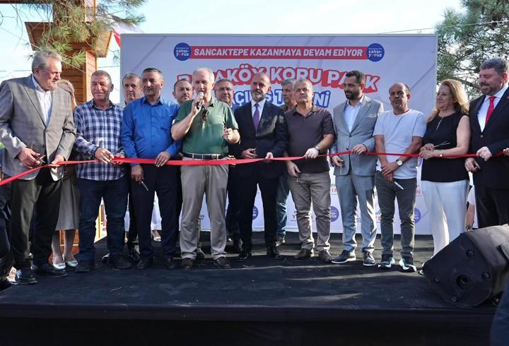 Sancaktepe’de Paşaköy Koru Parkı açıldı