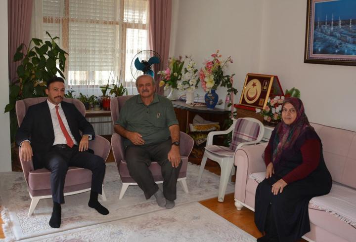 Başsavcıdan şehit ailesine ziyaret