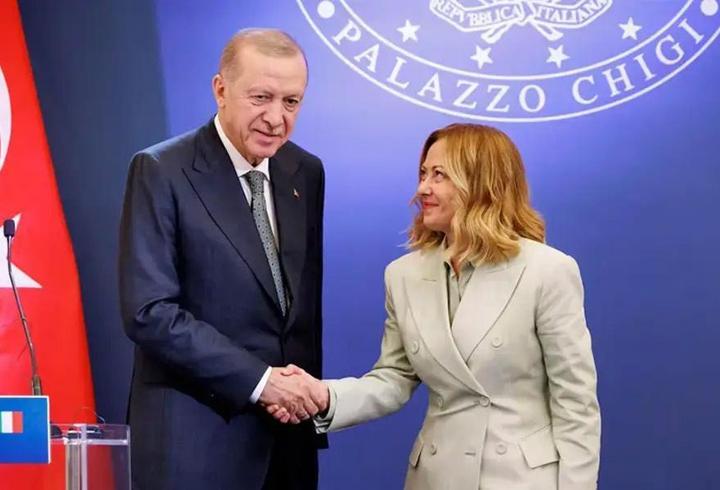 Cumhurbaşkanı Erdoğan'dan Meloni'ye tebrik mesajı