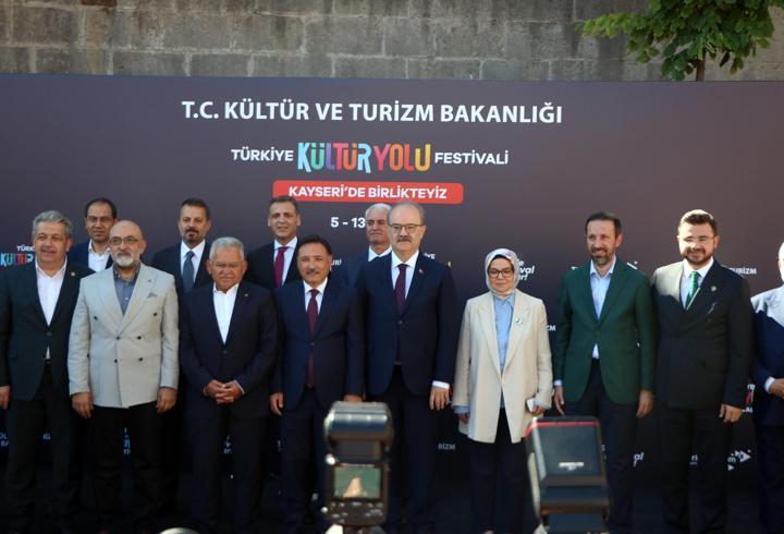 Kayseri’de Kültür Yolu Festivali başladı