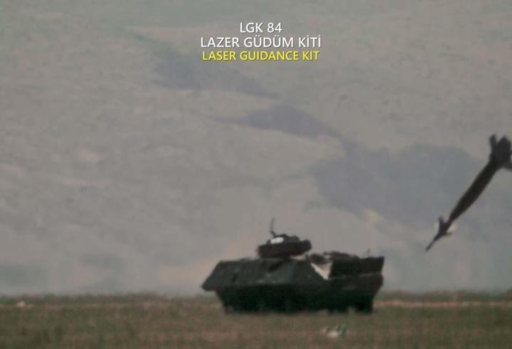 Karavana yok: 4 atışta 4 isabet! ASELSAN güdüm kitleri, hedefleri başarıyla vurdu