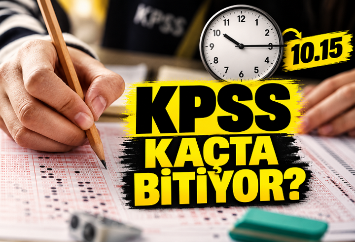 KPSS SAAT KAÇTA? KPSS Lisans Kaçta Başlıyor, Kaçta Bitiyor, Kaç Dakika? KPSS Oturum Süresi Bilgileri 6 Eylül 2026 Pazar