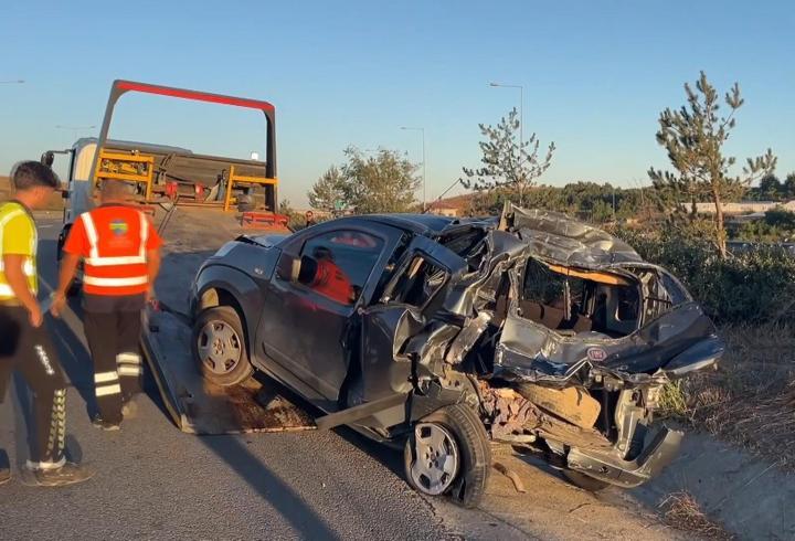 Kuzey Marmara Otoyolu'nda kaza: 6 yaralı