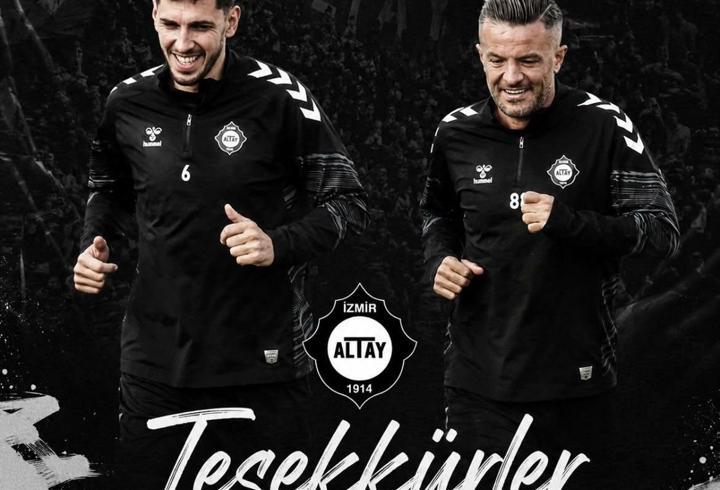 Altay'dan kaptanlara veda