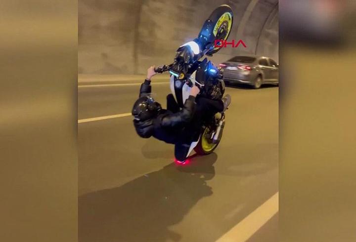 Motosikletle kuralları hiçe saydı, 117 bin lira ceza yedi