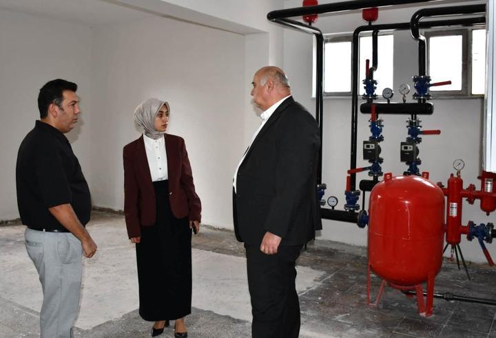 Kaymakam Güneş, devlet yatırımlarını inceledi