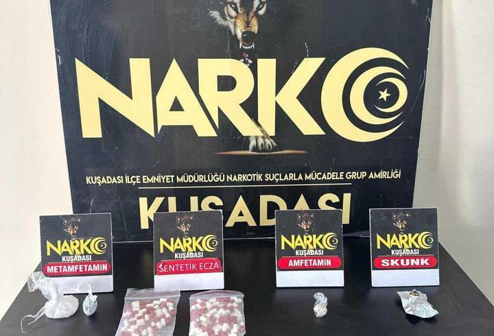 Kuşadası'nda uyuşturucu operasyonunda 2 kişi tutuklandı