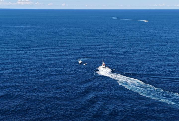 Rize'de denize acil iniş yapan uçaktan kurtarılan 2 kişi taburcu edildi