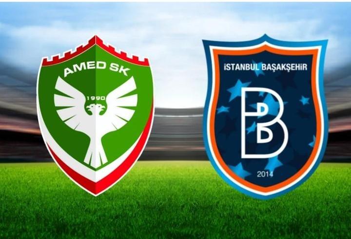 AMEDSPOR- BAŞAKŞEHİR MAÇ ÖZETİ | Amedspor - Başakşehir maç sonucu ne oldu? Goller ve önemli anlar