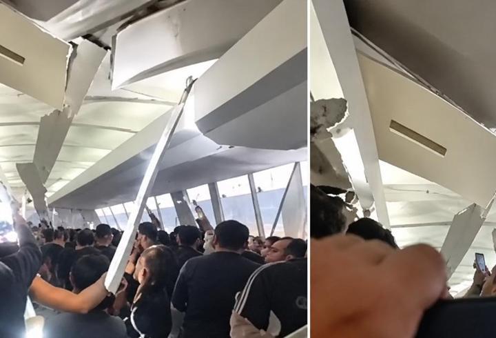 İran’da yolcu uçağında dehşet: Kabin tavanı çöktü, bagajlar yolcuların üzerine düştü