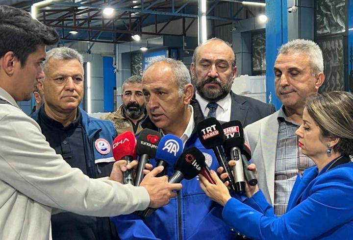 Ankara İl Tarım ve Orman Müdürü Ahmet Dallı, balık halini ziyaret etti