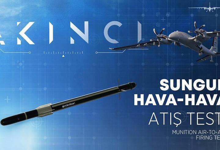 AKINCI TİHA'dan SUNGUR ile tam isabet