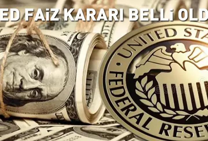 SON DAKİKA | 2023'ten bu yana ilk! Fed faiz kararı belli oldu