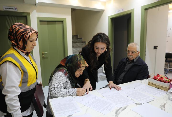 Samsun’da 41 yıllık evli çiftlere ücretsiz check-up