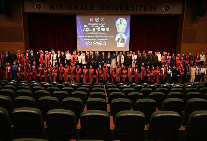 Kırıkkale Üniversitesinde akademik yıl açılış töreni yapıldı