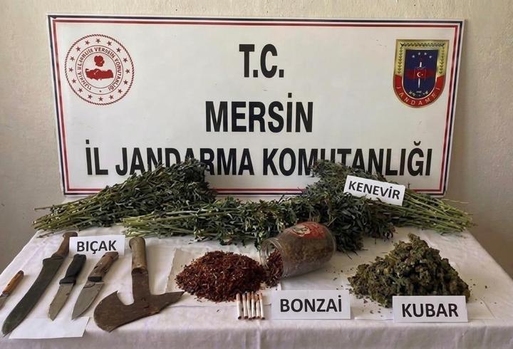 Mut'ta uyuşturucu operasyonunda tutuklama