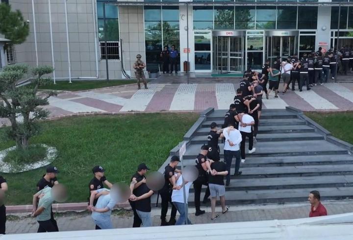 Ceyhan'da suç örgütlerine 51 tutuklama