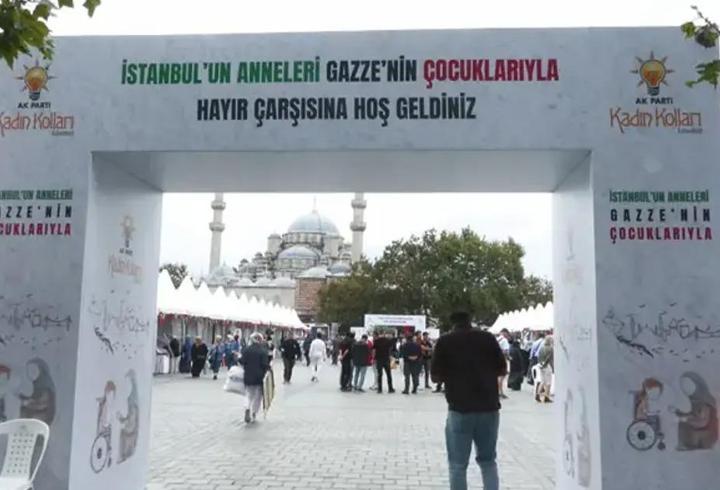 İstanbul’un Anneleri, "Gazze’nin çocukları" için kermeste buluştu