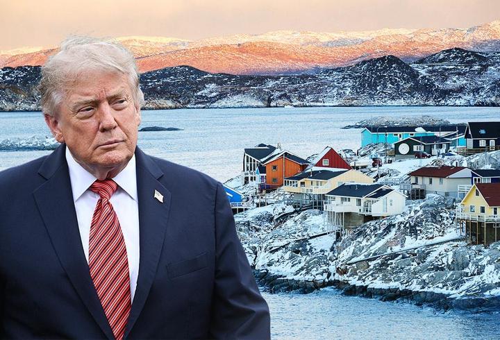 Trump: Grönland'da kontrolü ele geçirdim