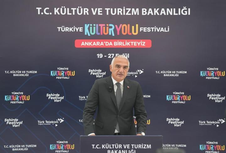 Ankara Kültür Yolu Festivali başladı! Bakan Ersoy: Başkentimizin tarihini ressamlarımızın gözünden yeniden gördük