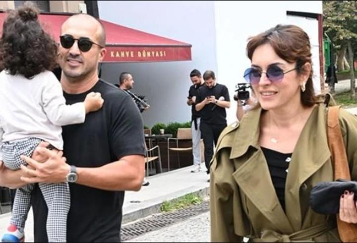 Ezgi Mola ve Mustafa Aksakallı Bebek'te Buluştu