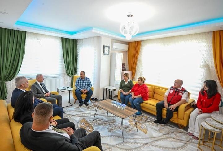Kırklareli Valisi Turan'dan gazilere ziyaret