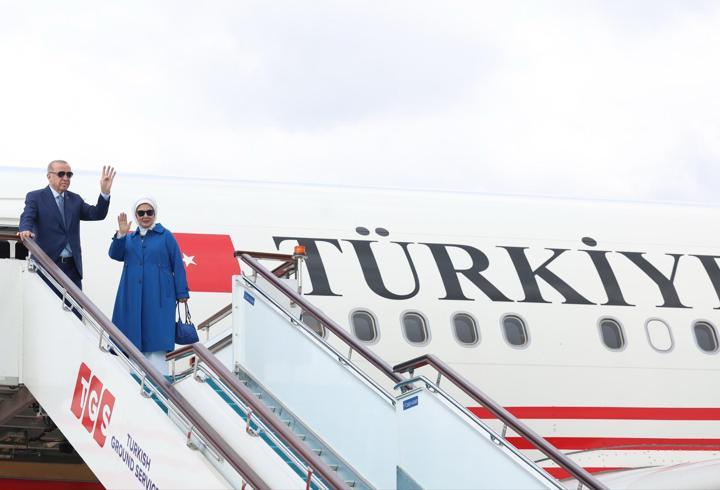 Cumhurbaşkanı Erdoğan, BM Genel Kurulu'na katılmak üzere ABD'ye gitti