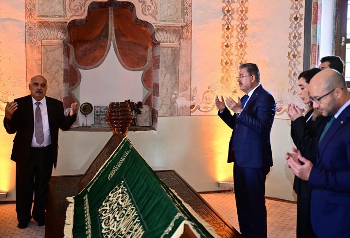 Eskişehir Valisi Yılmaz, 10. Uluslararası Seyyid Sultan Sücaaddin Veli'yi anma etkinliklerine katıldı
