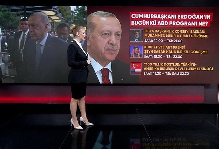 Cumhurbaşkanı Erdoğan'ın bugünkü ABD programı ne?