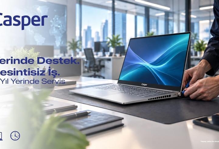 Casper’dan kurumsal müşterilere 5 yıla kadar yerinde servis desteği