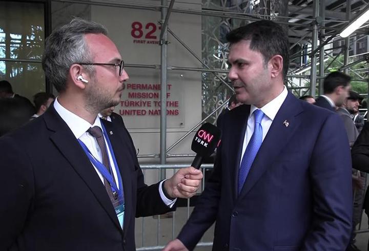 Çevre ve Şehircilik ve İklim Değişikliği Bakanı Murat Kurum CNN TÜRK’te: “2035 hedeflerimizi gerçeğe dönüştürmek istiyoruz”