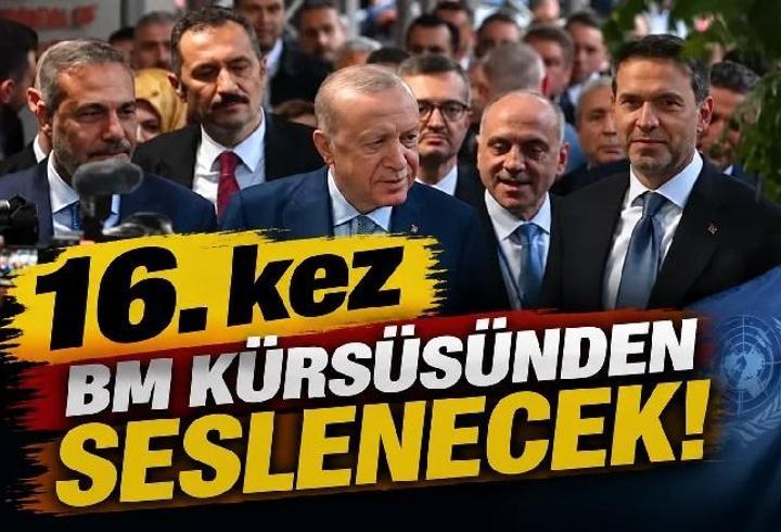 Cumhurbaşkanı Erdoğan BM’de ne zaman, saat kaçta konuşacak? GÖZLER 22 EYLÜL'DEKİ HİTAPTA!
