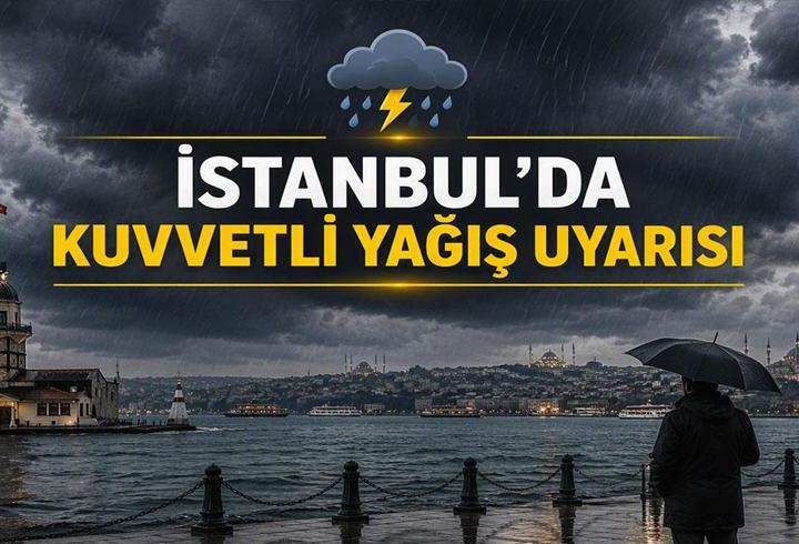 İSTANBUL'DA YAĞMUR YAĞACAK MI, KAÇ GÜN SÜRECEK? İstanbul'da Bugün Yağmur Var mı? 5 Günlük Hava Durumu Ne? Meteoroloji ve AKOM'dan Uyarı