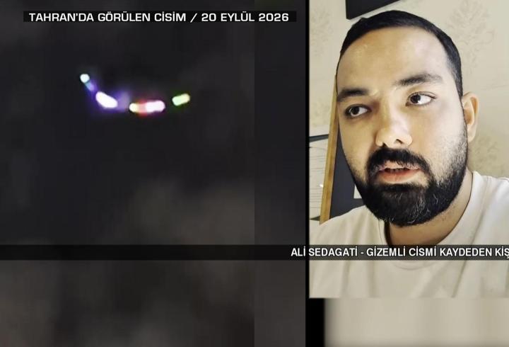 CNN TÜRK o görüntüleri kaydeden kişiyle konuştu: TAHRAN SEMALARINDAKİ GİZEMLİ CİSİM NE?