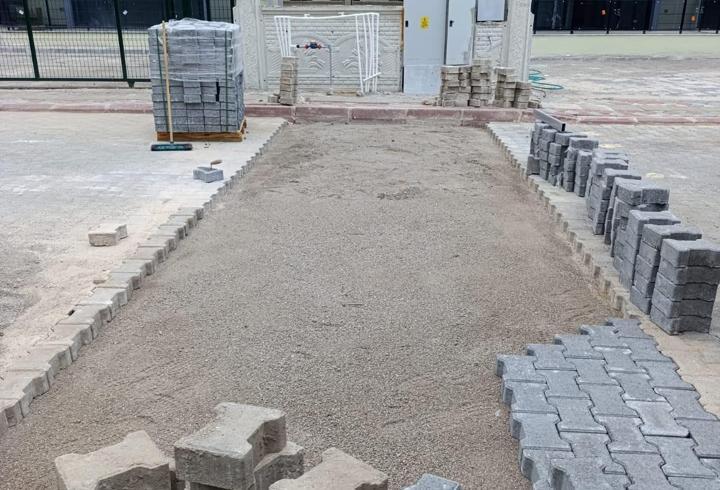 Kemer'de altyapı çalışmaları