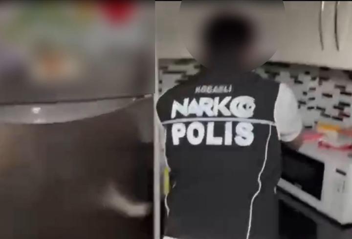Kocaeli’de mutfağa gizlenmiş uyuşturucular ele geçirildi; 2 tutuklama