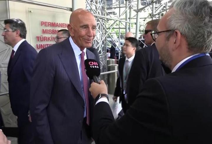 Tom Barrack'tan Türkiye'ye övgü dolu sözler: Çok iyi bir dost olduk