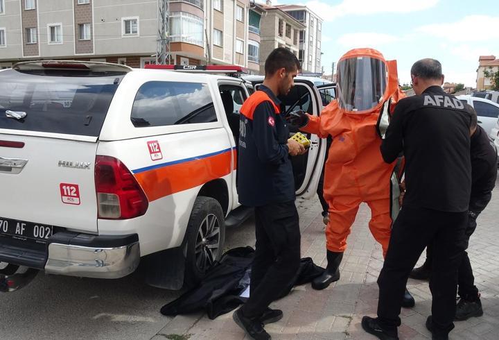 Kimyasal şüphe! Karı-kocanın ölü bulunduğu evde inceleme