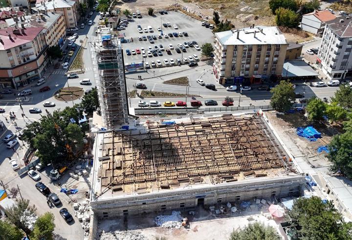 Sivas Ulu Camii'de restorasyon çalışmaları sürüyor