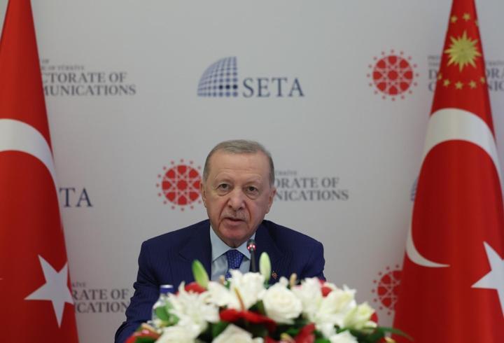 Cumhurbaşkanı Erdoğan ABD’de düşünce kuruluşları ile bir araya geldi
