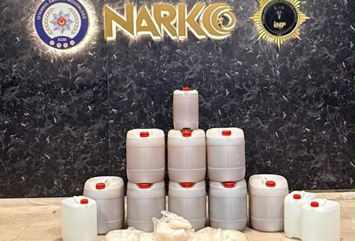 İstanbul’da 34 saatte 6 operasyon; yarım ton uyuşturucu ele geçirildi, 187 gözaltı