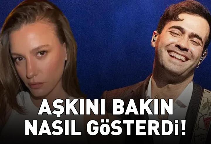 Mert Demir’den Serenay Sarıkaya sürprizi! Aşkını bakın nasıl gösterdi