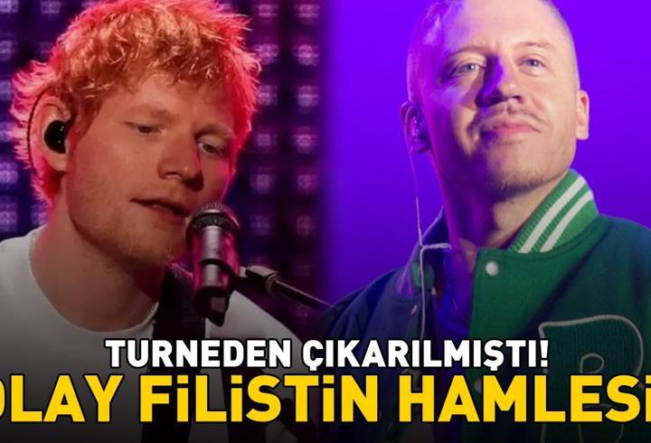Ed Sheeran'ın turnesinden çıkarılmıştı! ABD'li rapçi Macklemore 'Özgür Filistin Turnesi' düzenleyecek