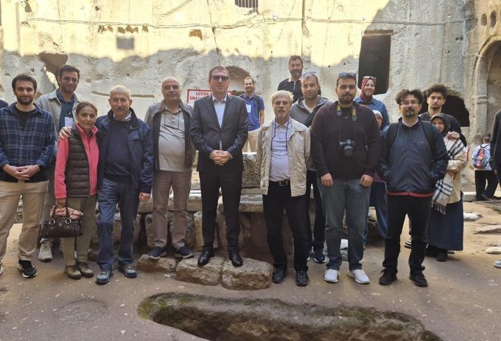 Gümüşler Manastırı akademisyenlere tanıtıldı