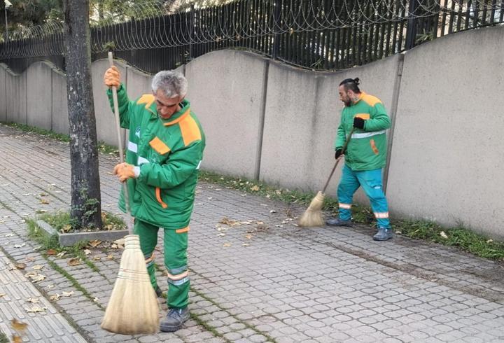 Osmangazi’de temizlik çalışmaları aralıksız sürüyor